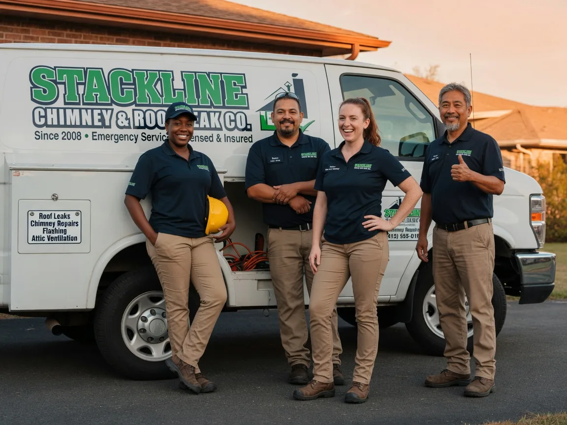 Chimney flashing repair company in Preston, IA